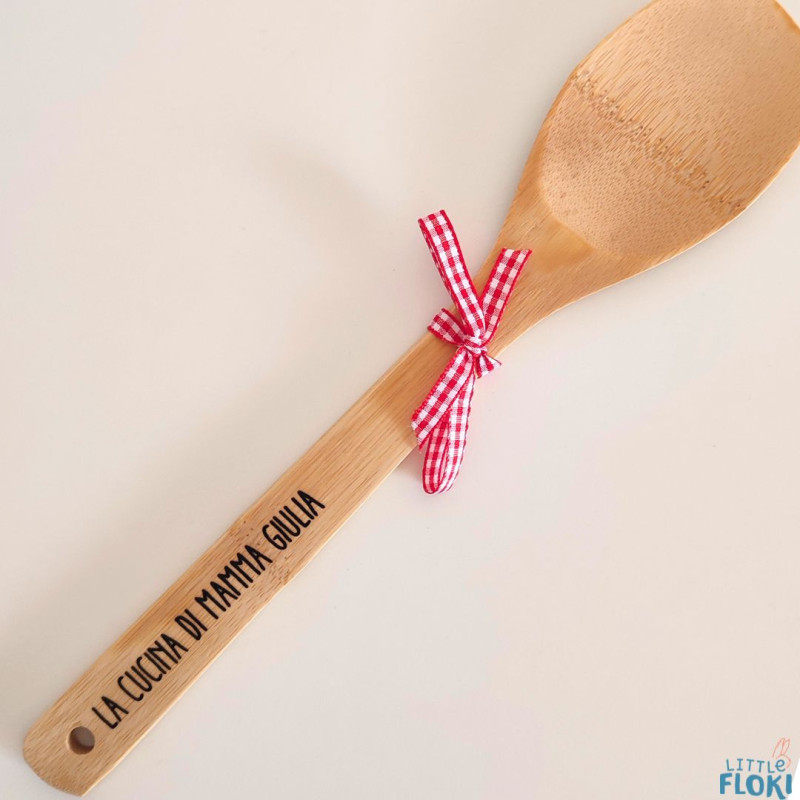 Cucchiaio da cucina in Legno Inciso Cucchiaio da cucina in Legno Inciso