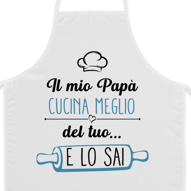 Grembiule da cucina Papà Grembiule da cucina Papà