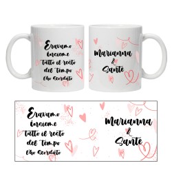 Tazza in ceramica Eravamo...
